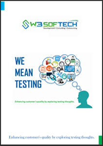 W3Softech Brochure